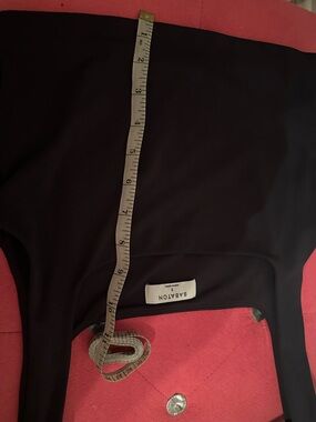 Babaton Jet Black Long-Sleeve Crew Top